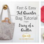 Easy Fat Quarter Bag Free Sewing Pattern