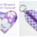 Heart Shaped Pouch Free Sewing Pattern