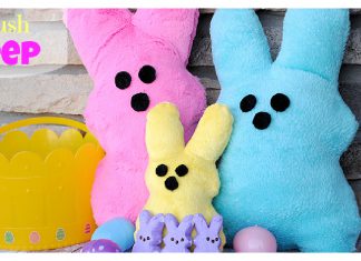 Plush Peep Free Sewing Pattern