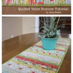 Quilted Table Runner Free Sewing Pattern