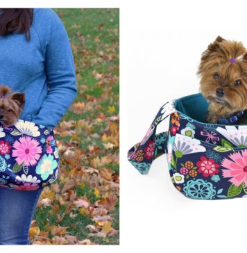 Sammy Bag Dog Sling Sewing Pattern