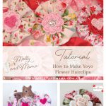 Yo Yo Hair Clip Free Sewing Pattern