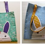Bunny Face Bag Free Sewing Pattern