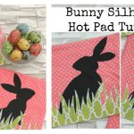 Bunny Silhouette Hot Pad Free Sewing Pattern