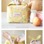 Bunny Snack Bag Free Sewing Pattern