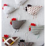 Chicken Ornament Free Sewing Pattern