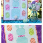 Easter Bunny Mini Quilt Free Sewing Pattern
