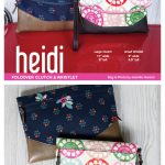 Heidi Foldover Clutch & Wristlet Free Sewing Pattern