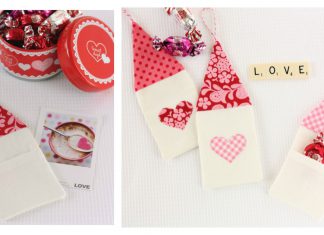 Valentine Heart House Free Sewing Pattern