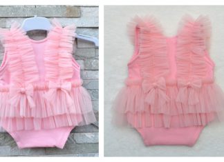 Baby Girl Ruffle Romper Free Sewing Pattern