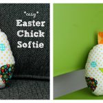 Easter Chick Softie Free Sewing Pattern