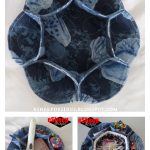 Multi Compartment Round Organizer Tray Free Sewing Pattern