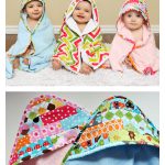 Scrappy Happy Hooded Towels Free Sewing Pattern