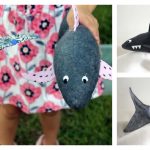 Shark Softie Free Sewing Pattern