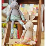 Stuffed Bunny Toy Free Sewing Pattern