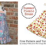 Summer Picnic Dress Free Sewing Pattern