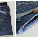 Denim Tablet Case Free Sewing Pattern
