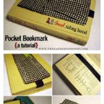 Pocket Bookmark Free Sewing Pattern