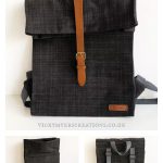 Rolltop Mini Backpack Free Sewing Pattern