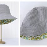 Summer Bucket Hat Free Sewing Pattern