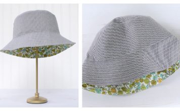 Summer Bucket Hat Free Sewing Pattern