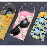 Easy Glasses Case for Beginner Free Sewing Pattern and Video Tutorial