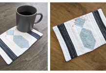 Father’s Day Mug Rug Free Sewing Pattern