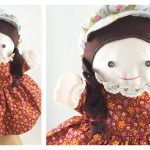 Hand Puppet Rag Doll Free Sewing Pattern