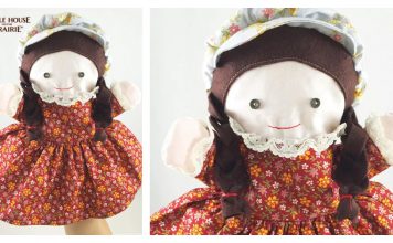Hand Puppet Rag Doll Free Sewing Pattern