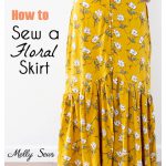 How to Sew a Floral Skirt