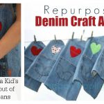 Kid’s Jean Apron Free Sewing Pattern