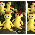 Little Monster Softies Free Sewing Pattern