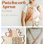 Modern Patchwork Apron Free Sewing Pattern