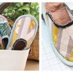 Quilted Slippers Free Sewing Pattern