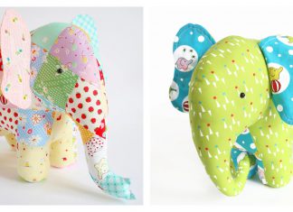 Patchwork Elephant Sewing Pattern