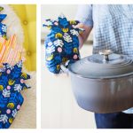 Pineapple Oven Mitts Free Sewing Pattern