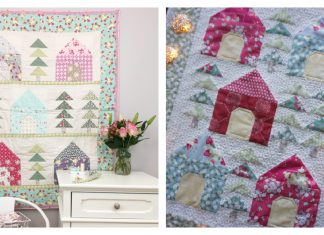 Cozy Cabins Quilt Free Sewing Pattern