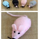Felt Mouse Plush Toy Free Sewing Pattern