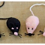 Felt Mouse Plush Toy Free Sewing Pattern