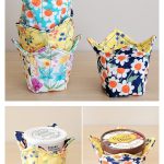 Reversible Pint-size Ice Cream Cozy Free Sewing Pattern