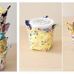 Reversible Pint-size Ice Cream Cozy Free Sewing Pattern