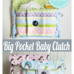 Big Pocket Baby Pouch Free Sewing Pattern