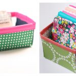 Fabric Berry Basket Free Sewing Pattern