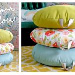 Floor Pillow Free Sewing Pattern
