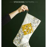 Quilted Christmas Stocking Free Sewing Pattern