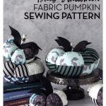 Batty Fabric Halloween Pumpkin Free Sewing Pattern