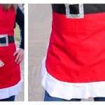 Christmas Santa Apron Free Sewing Pattern