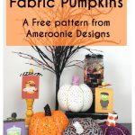 Fabric Pumpkins Free Sewing Pattern