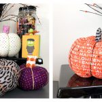 Fabric Pumpkins Free Sewing Pattern