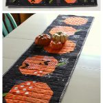 Patchwork Pumpkin Table Runner Free Sewing Pattern